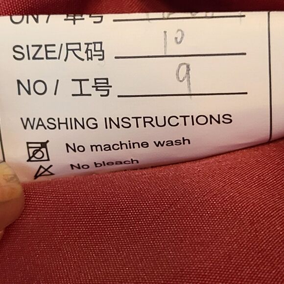 New Mother of the Bride (10) Dark Rose Lace/Chiffon Pleat Half Sleeve Maxi Dress - Picture 10 of 13